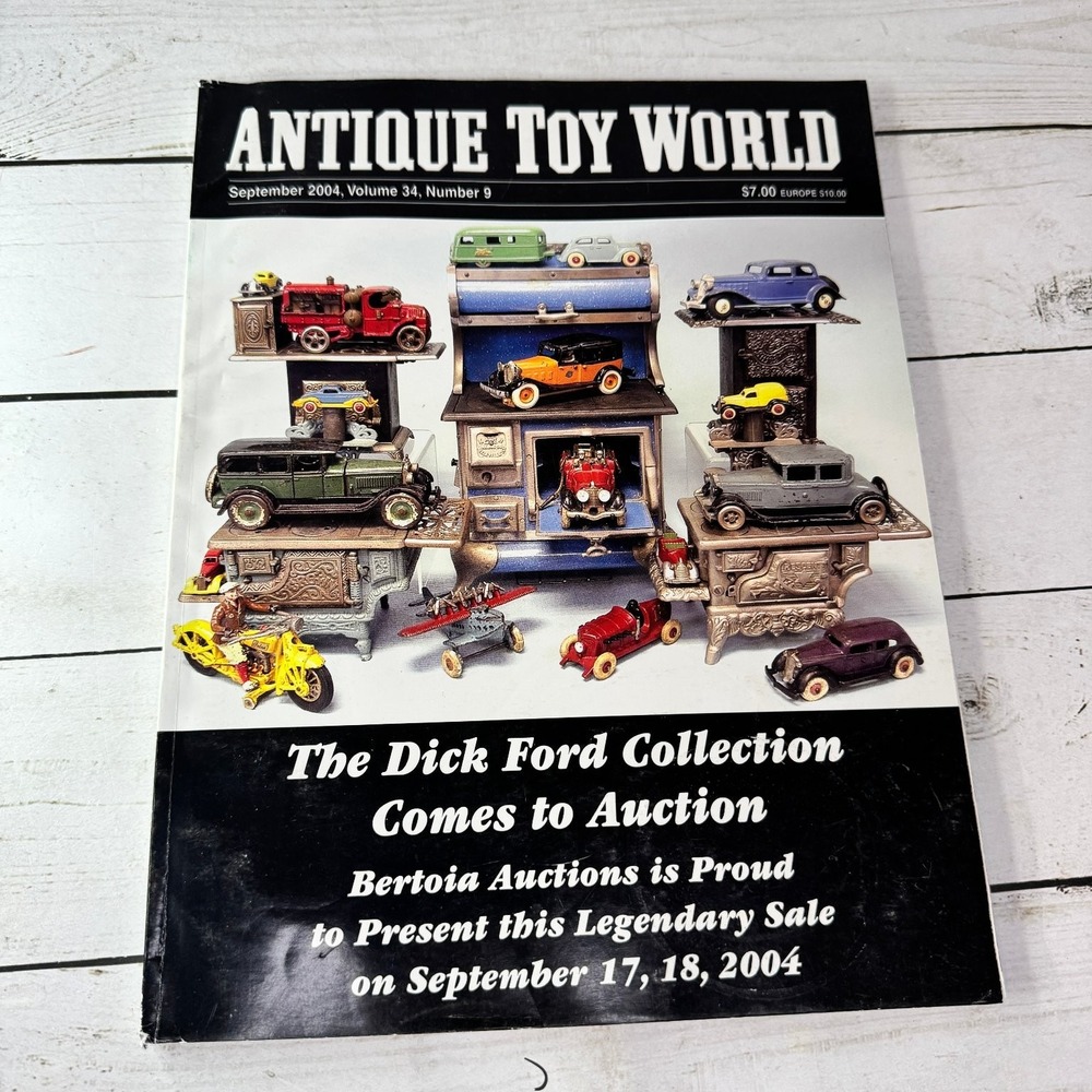 Antique Toy World September 2004 Magazine Diecast Toys Dolls Comics Auction